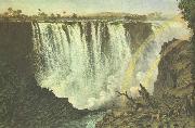 unknow artist One of Livingstones mainstay ogonblick in Afrika,var da he in November upptackte Victoria autumn in Zambesifloden France oil painting artist